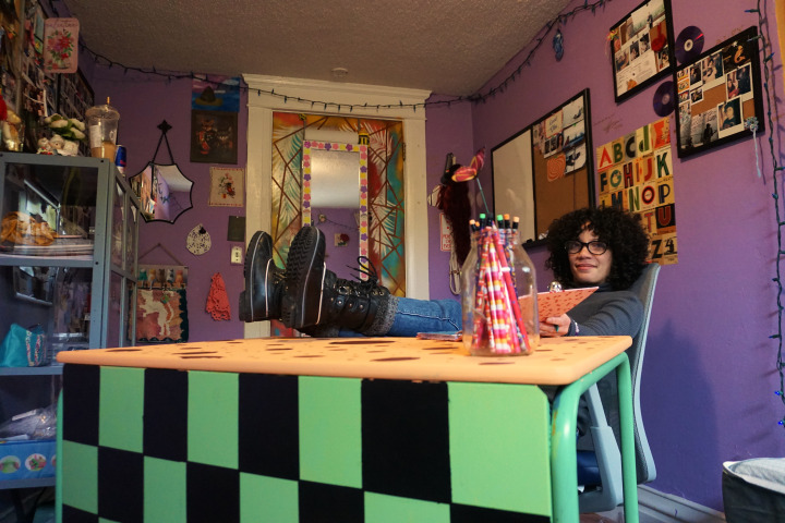 The Rebel School Desk
